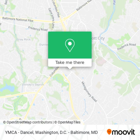 Mapa de YMCA - Dancel