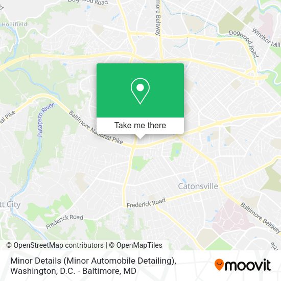 Minor Details (Minor Automobile Detailing) map