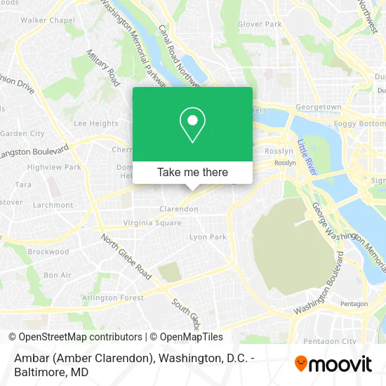 Ambar (Amber Clarendon) map