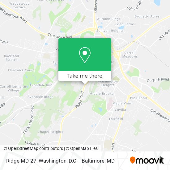 Ridge MD-27 map