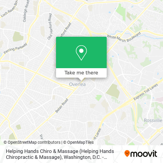 Mapa de Helping Hands Chiro & Massage