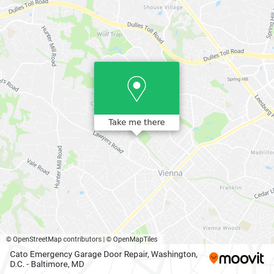 Mapa de Cato Emergency Garage Door Repair