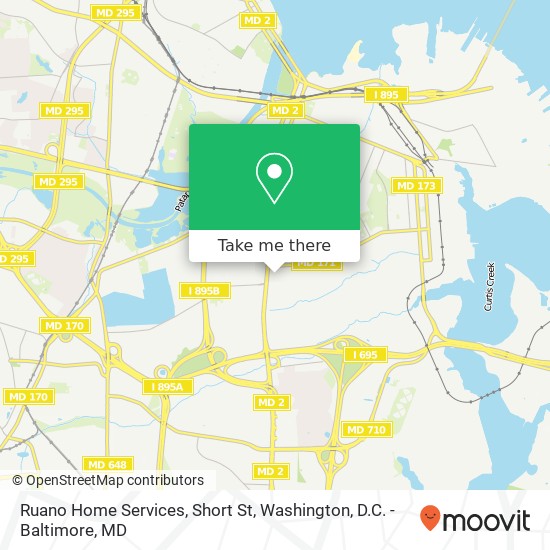 Mapa de Ruano Home Services, Short St