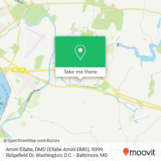 Amini Ellahe, DMD (Ellahe Amini DMD), 9099 Ridgefield Dr map