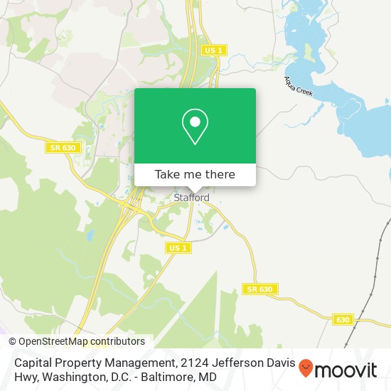 Capital Property Management, 2124 Jefferson Davis Hwy map