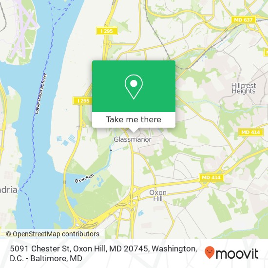 5091 Chester St, Oxon Hill, MD 20745 map