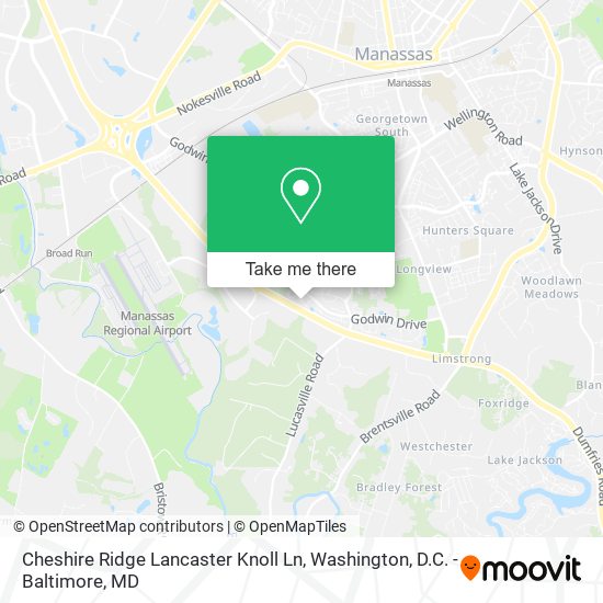 Mapa de Cheshire Ridge Lancaster Knoll Ln