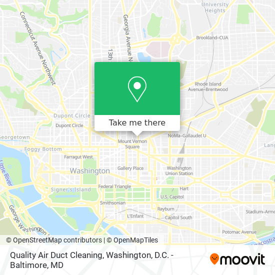 Mapa de Quality Air Duct Cleaning
