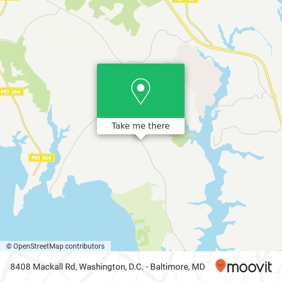 8408 Mackall Rd, St Leonard, MD 20685 map