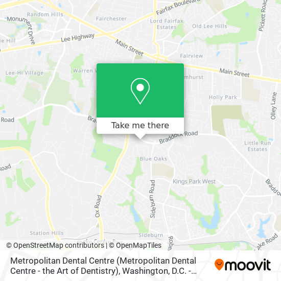 Mapa de Metropolitan Dental Centre (Metropolitan Dental Centre - the Art of Dentistry)