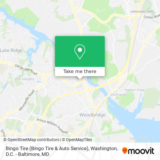 Bingo Tire (Bingo Tire & Auto Service) map