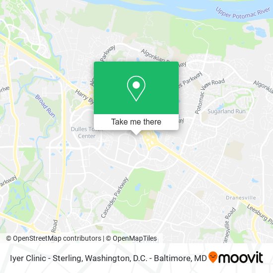 Mapa de Iyer Clinic - Sterling