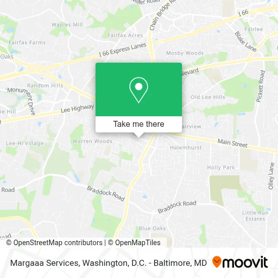 Margaaa Services map