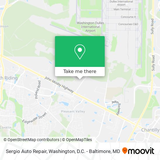 Sergio Auto Repair map