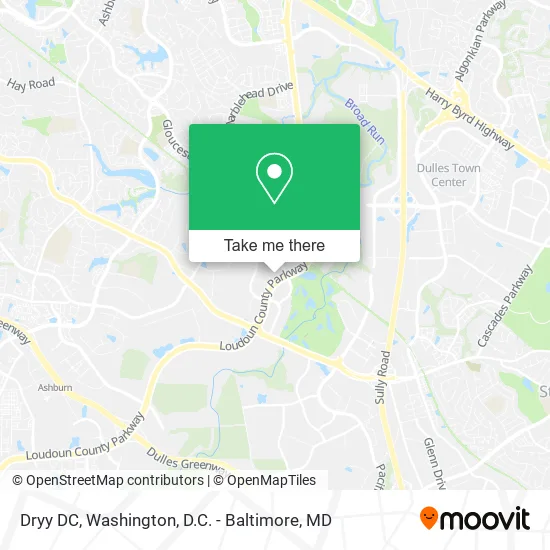 Mapa de Dryy DC