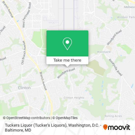 Tuckers Liquor (Tucker's Liquors) map