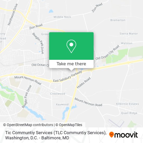 Mapa de Tic Communtiy Services (TLC Communtiy Services)