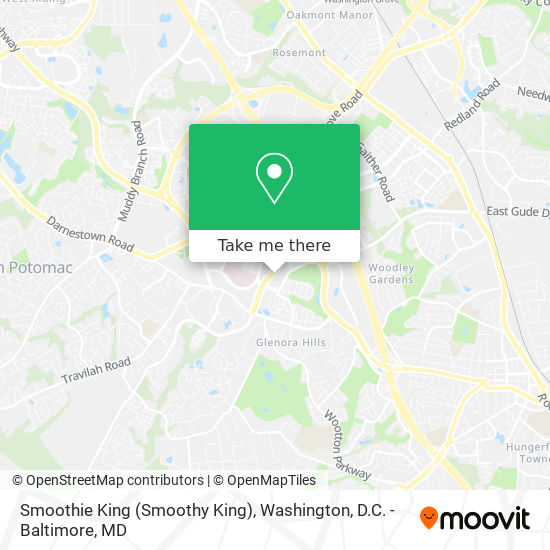 Smoothie King (Smoothy King) map