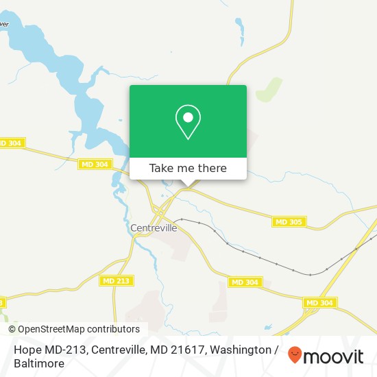 Hope MD-213, Centreville, MD 21617 map