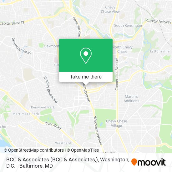 BCC & Associates (BCC & Associates,) map