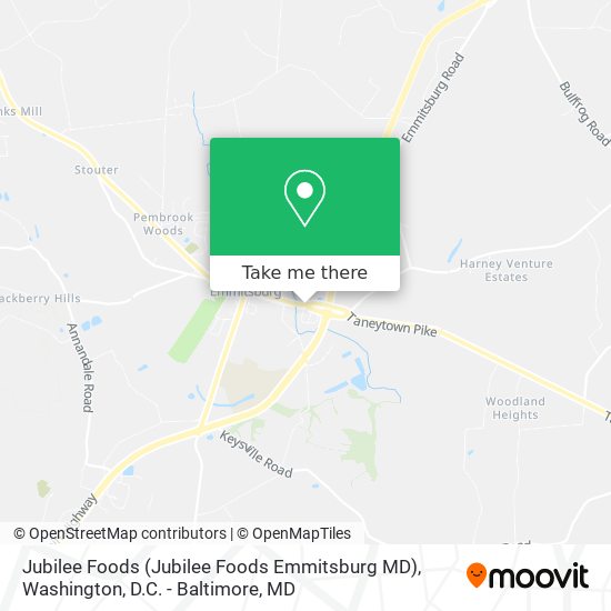Jubilee Foods (Jubilee Foods Emmitsburg MD) map