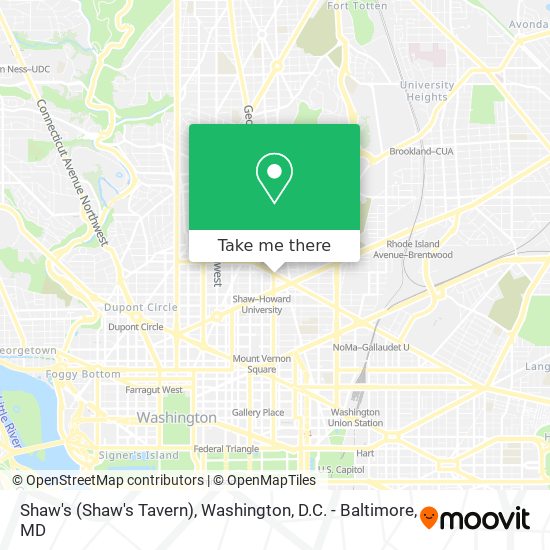 Mapa de Shaw's (Shaw's Tavern)