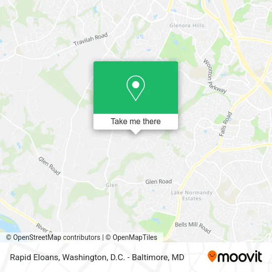 Mapa de Rapid Eloans, 10101 Lloyd Rd