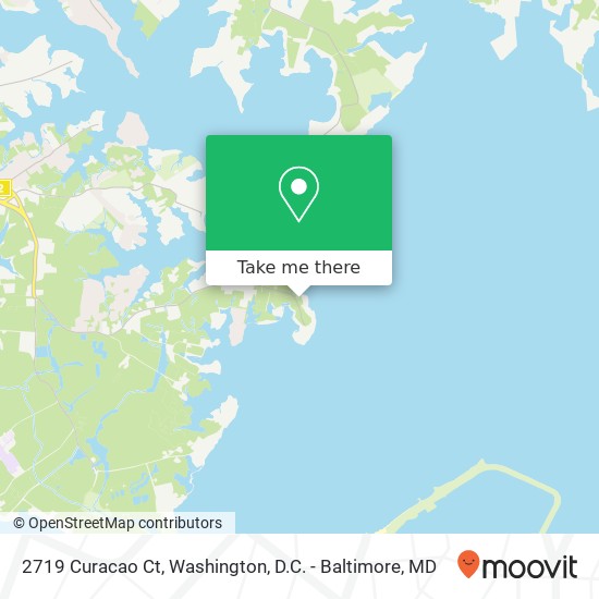 Mapa de 2719 Curacao Ct, Essex, MD 21221