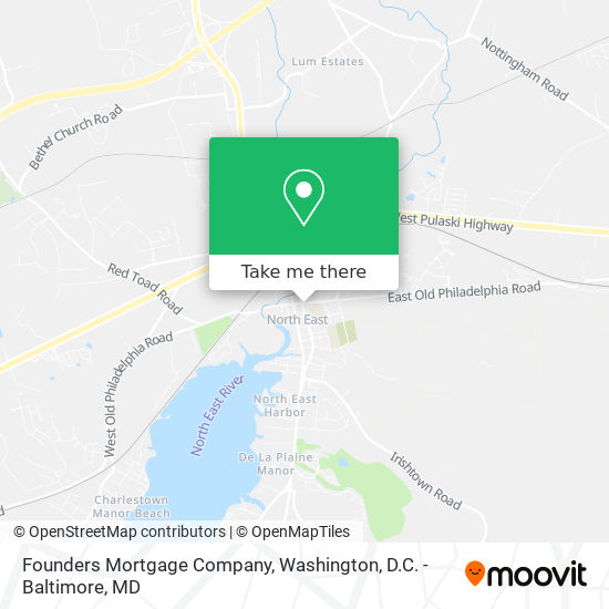 Founders Mortgage Company map