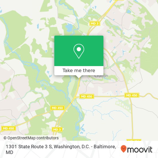 1301 State Route 3 S, Crofton, MD 21114 map