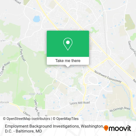 Employment Background Investigations map