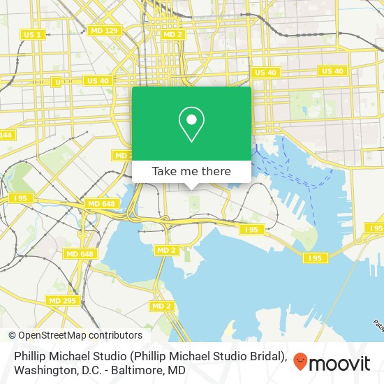 Phillip Michael Studio map