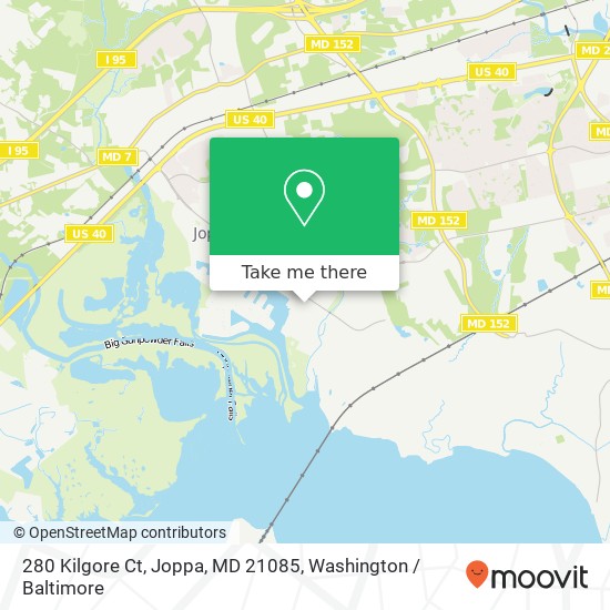 280 Kilgore Ct, Joppa, MD 21085 map