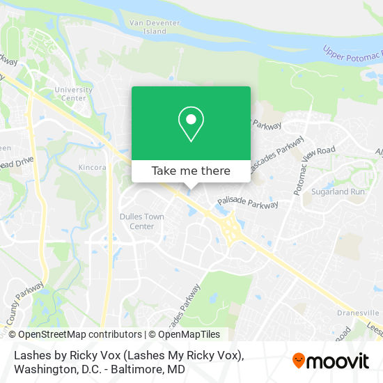 Mapa de Lashes by Ricky Vox