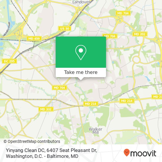 Yinyang Clean DC, 6407 Seat Pleasant Dr map