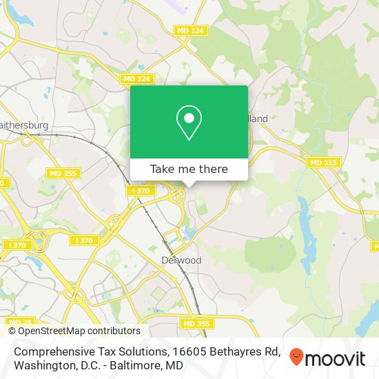 Comprehensive Tax Solutions, 16605 Bethayres Rd map