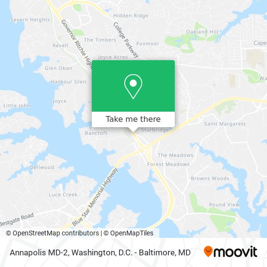 Annapolis MD-2 map