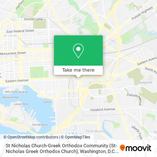 St Nicholas Church-Greek Orthodox Community map