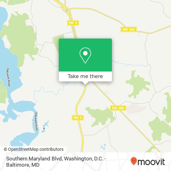 Southern Maryland Blvd, Dunkirk, MD 20754 map