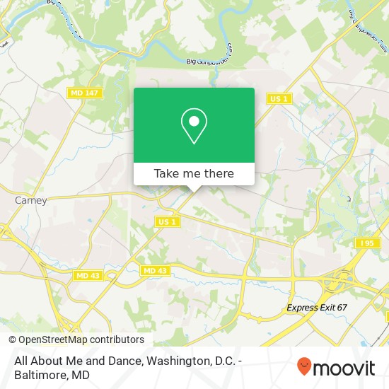 Mapa de All About Me and Dance