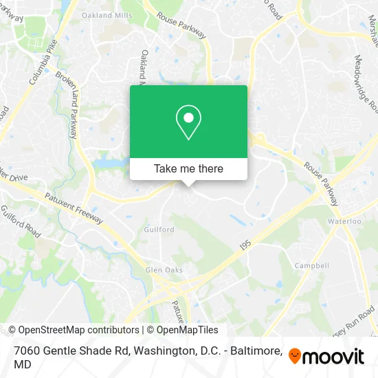 7060 Gentle Shade Rd map