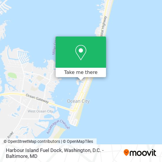 Harbour Island Fuel Dock map