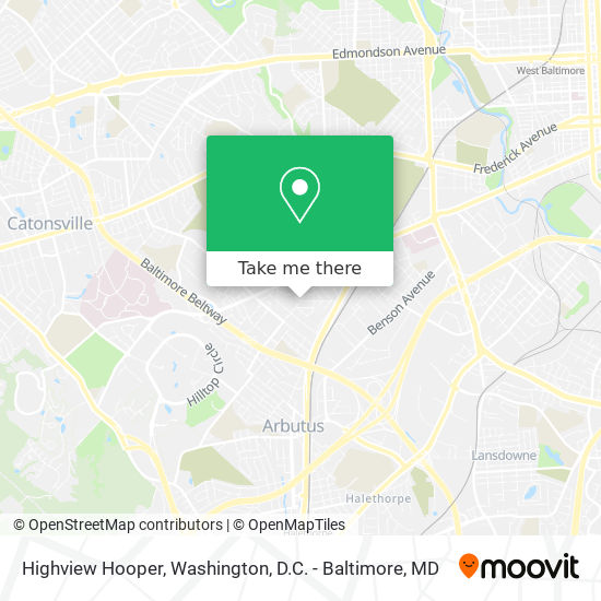 Mapa de Highview Hooper