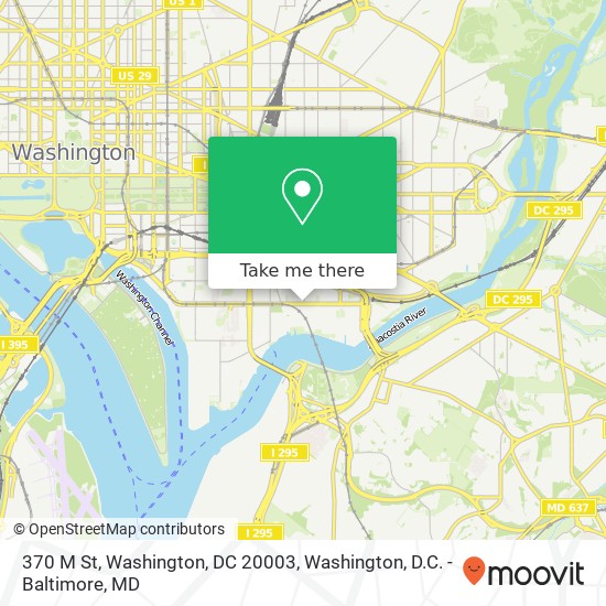 370 M St, Washington, DC 20003 map