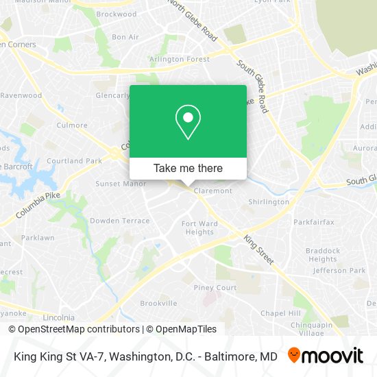 King King St VA-7 map