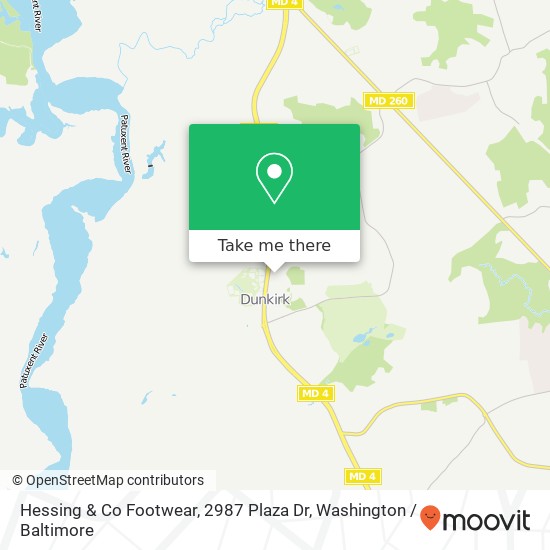 Mapa de Hessing & Co Footwear, 2987 Plaza Dr