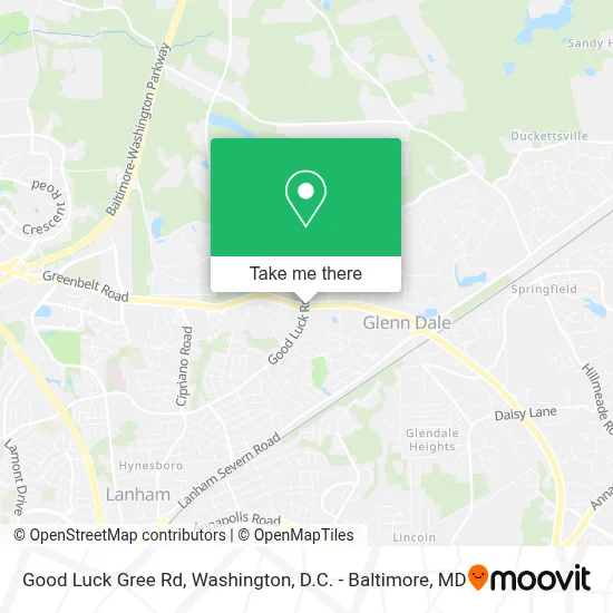 Good Luck Gree Rd map