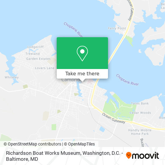 Mapa de Richardson Boat Works Museum