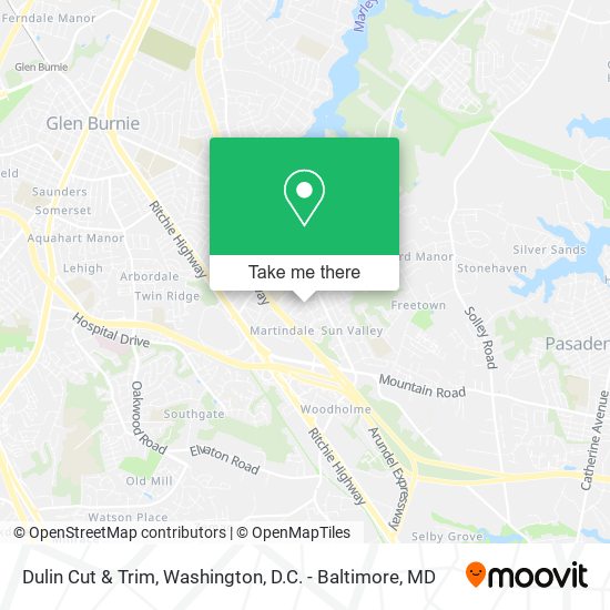 Dulin Cut & Trim map