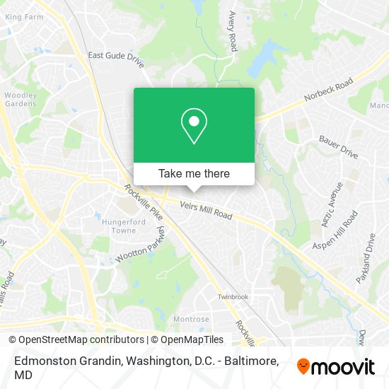 Edmonston Grandin map